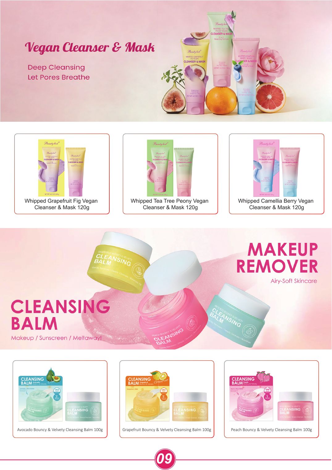 Cleansers & Makeup Removal catalog page 14
