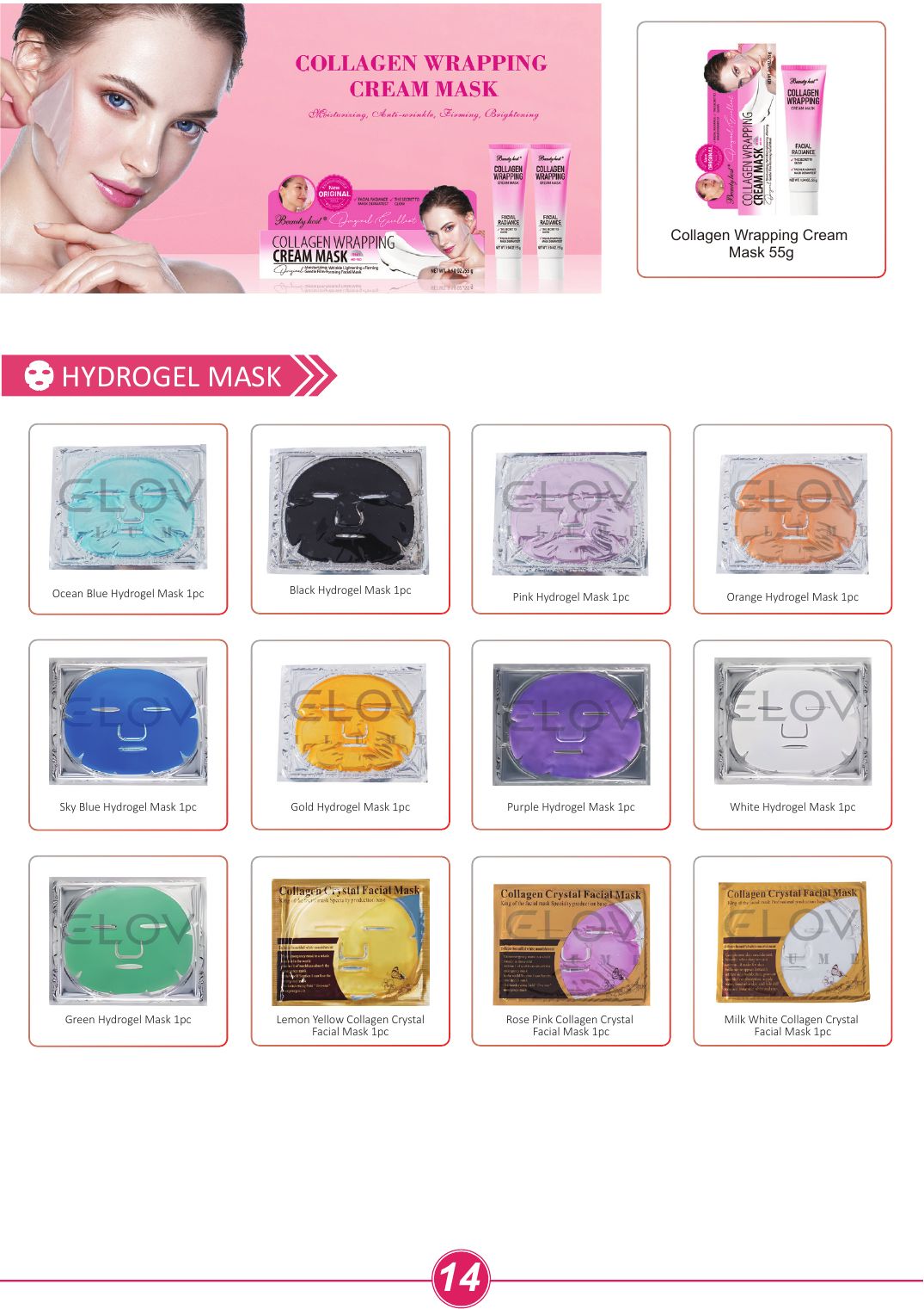 Collagen & Sheet Masks catalog page 19