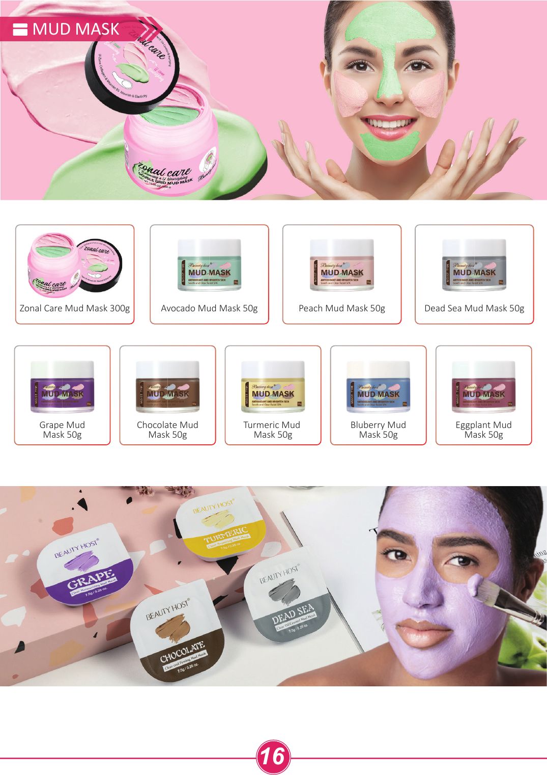Jelly & Mud Masks catalog page 21