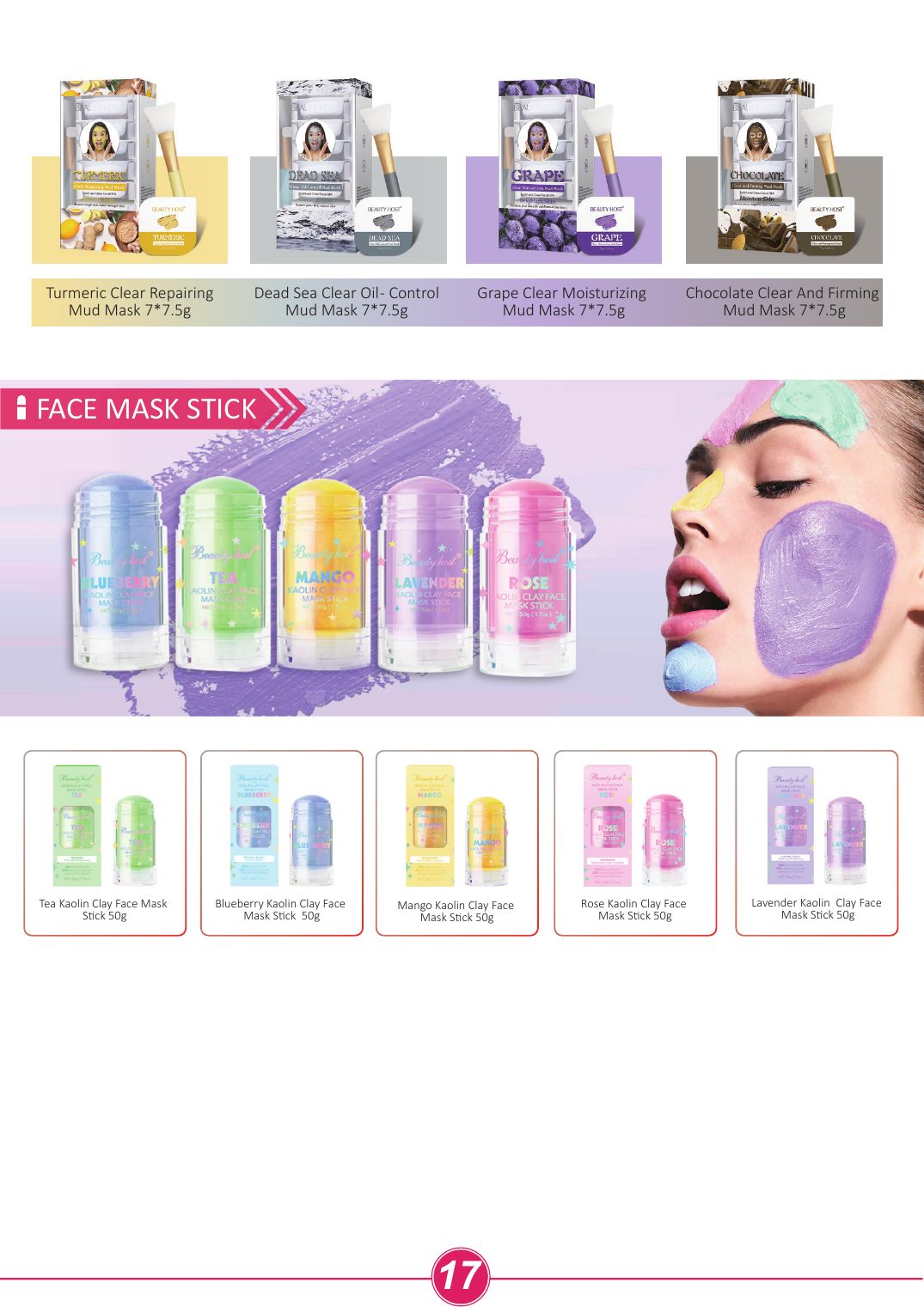 Jelly & Mud Masks catalog page 22