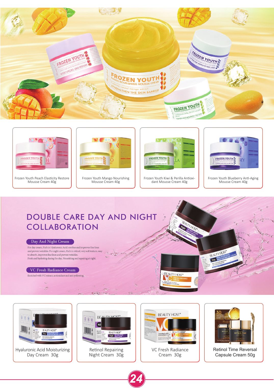 Creams & Moisturisers
